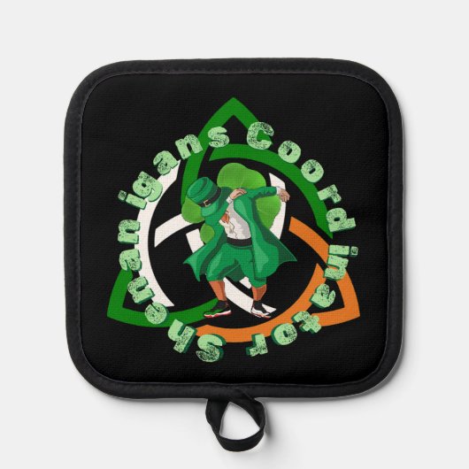 Shenanigans-Tag der Koordinatoren Topflappen (Vorderseite)