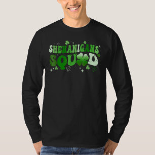 Shenanigans-Truppe St. Patrick's Day Kleeblatt Gro T-Shirt