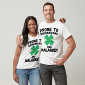 Shenanigans und Malarkey | Funny St. Patrick's Day T-Shirt (Unisex)