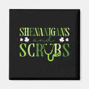 Shenanigans und Reinigungs-Stethoskop St. Patrick' Magnet