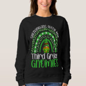 Shenanigans With My Third Grade Gnomies St Patrick Sweatshirt (Vorderseite)