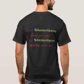 Shenaniganz Shirt (Rückseite)