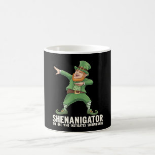 Shenanigator Dabbing Kobold St. Patrick's Day Kaffeetasse