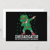 Shenanigator Dabbing St Patrick's Day Shenanigans Einladung (Vorne/Hinten)