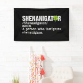 Shenanigator definiert St Patricks Day Banner (Insitu)