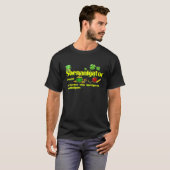 Shenanigator Definition Saint Patrick Day Teacher T-Shirt (Vorne ganz)