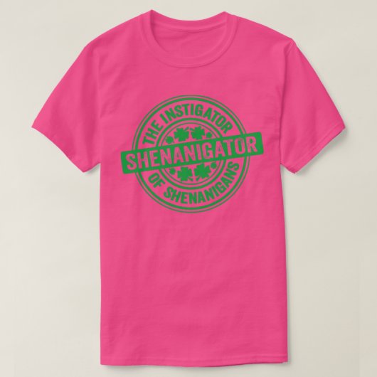 Shenanigator Green T-Shirt (Design vorne)