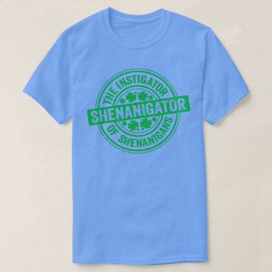 Shenanigator Green T-Shirt (Design vorne)