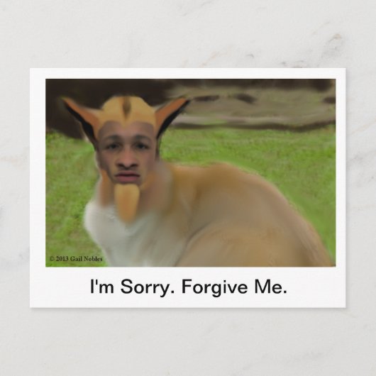 Shenarts Apologiekarte Postkarte (Vorderseite)