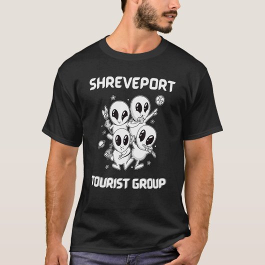 Shendeport Native Pride Alien Funny Staat Tourist T-Shirt (Vorderseite)