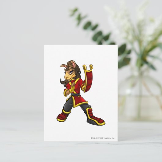 Shenkuu Team Captain 2 Postkarte (Stehend Vorderseite)