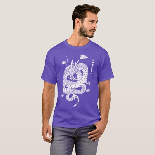 ShenlongWhite T-Shirt (Vorne ganz)