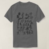 Shenmue Move Scroll Collage T-Shirt (Design vorne)