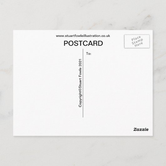 Shenyang J-5 (MiG-17) Postkarte (Rückseite)