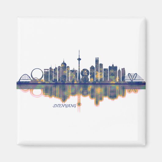 Shenyang Skyline Magnet (Vorne)