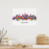 Shenzhen China Skyline Poster (Küche)