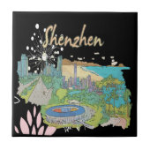 Shenzhen Fliese (Vorderseite)