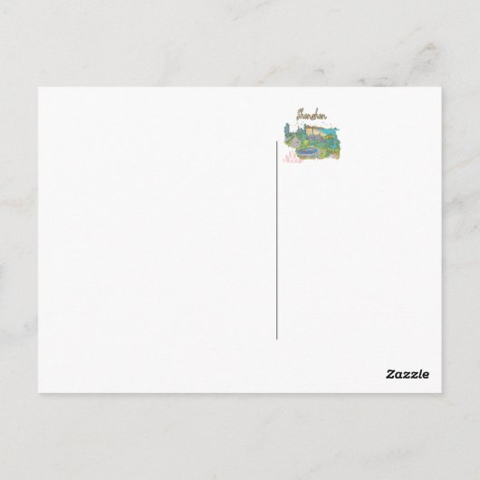 Shenzhen Postkarte (Rückseite)