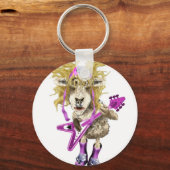 Shep Shagga Rock'n'Roll Schafe Schlüsselanhänger (Vorderseite)