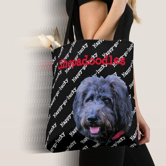 Shepadoddle - bedingungslose Liebe Glückspilz Tasche