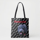 Shepadoddle - bedingungslose Liebe Glückspilz Tasche (Vorderseite)
