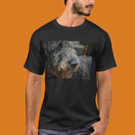 Shepadoodle Dog Fotografy Portrait T - Shirt