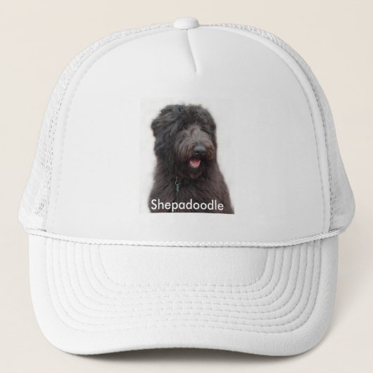 Shepadoodle Hut Truckerkappe (Vorderseite)