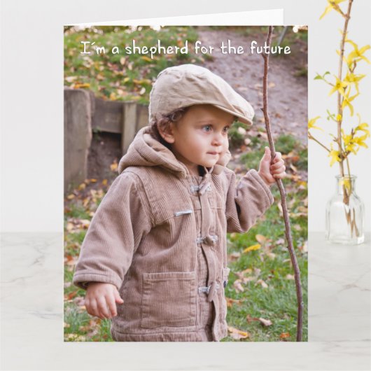 Shepard for the future karte (Gelbe Blume)