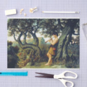 Shepherd Boy Playing the Flute Seidenpapier (Handwerk)