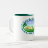 Shepherd Boy Zweifarbige Tasse (Vorderseite Links)