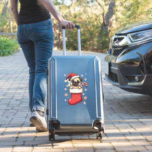 Shepherd Caroling Night Aufkleber