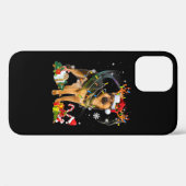 Shepherd Christmas Dog Case-Mate iPhone Hülle (Rückseite (Horizontal))