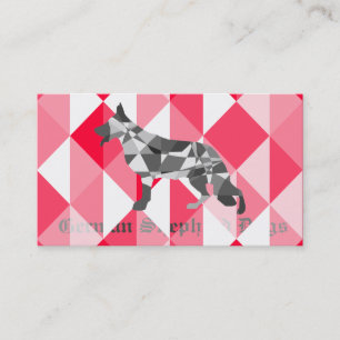 Shepherd Dog Business Cards Visitenkarte