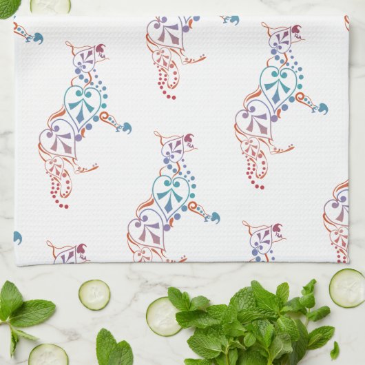 Shepherd Dog Geschirrtuch (Gefaltet)