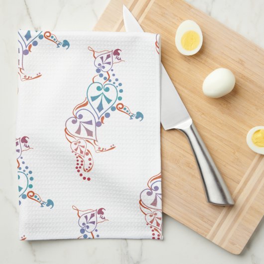 Shepherd Dog Geschirrtuch (Viertel Falte)