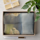 Shepherd in a Rural Landscape Seidenpapier (Geschenk)