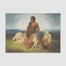 Shepherd in a Rural Landscape