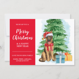 Shepherd Inexpensive Christmas Weihnachtsmannmütze Karte