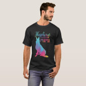 Shepherd Mama Colorful Ger Shepherd Mama Mother's T-Shirt (Vorne ganz)