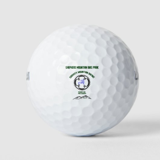 Shepherd Mountain Bike Park Golfball (Vorderseite)