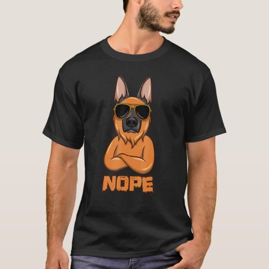 Shepherd Nope T-Shirt (Vorderseite)