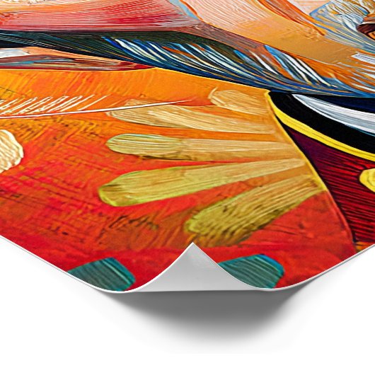 Shepherd of Mercy Poster (Ecke)