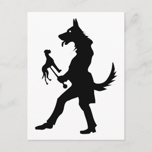 Shepherd Puppet Master Postkarte (Vorderseite)