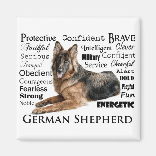 Shepherd Traits Magnet (Vorne)