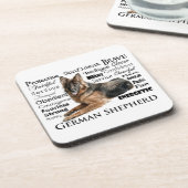 Shepherd Traits Untersetzer (Linke Seite)