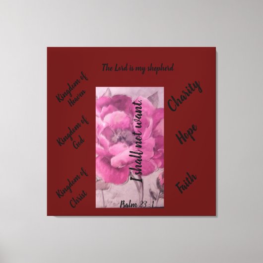 Shepherd Triptych Leinwanddruck (Vorderseite)