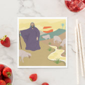 Shepherd und seine Flock Napkins Serviette (Beispiel)