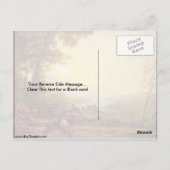 Shepherd von Claude Lorrain Postkarte (Rückseite)