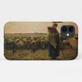 Shepherdess mit ihrer Menge, 1863 Case-Mate iPhone Hülle (Rückseite (Horizontal))