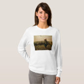 Shepherdess mit ihrer Menge, 1863 T-Shirt (Vorne ganz)